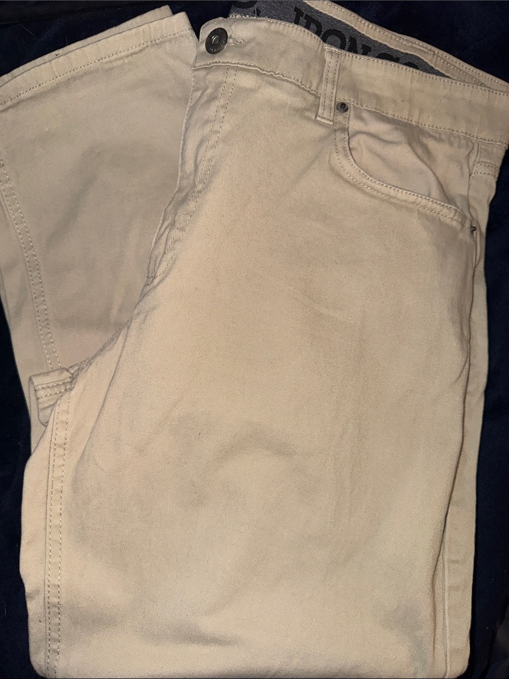 IRON Lightweight Chinos in Light Beige 40*30, super stretchy